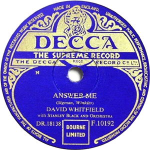 Decca F 10192